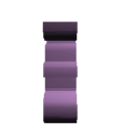 'D' rotating animated image