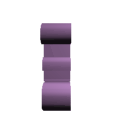 'W' rotating animated image